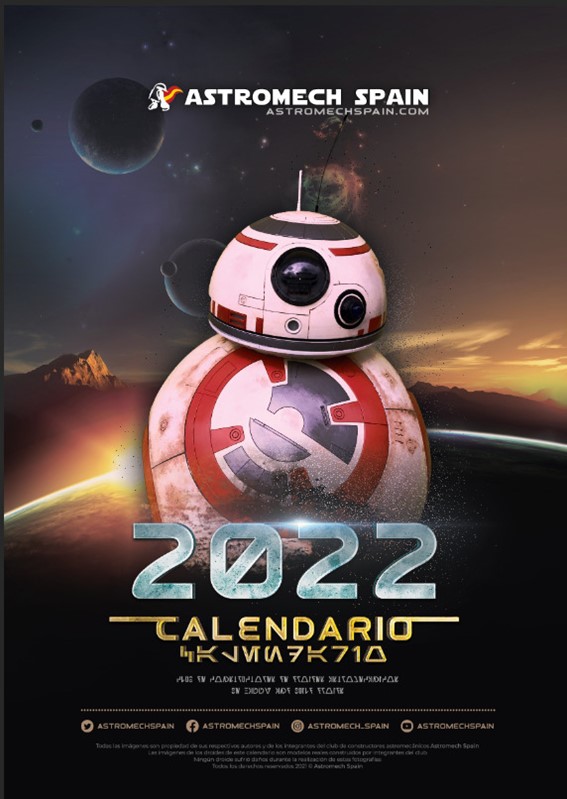 AstromechSpain calendario 2022